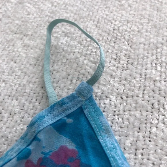 Kismet exsmall summer top, multicolour spaghetti strap top, like new - Picture 4 of 6